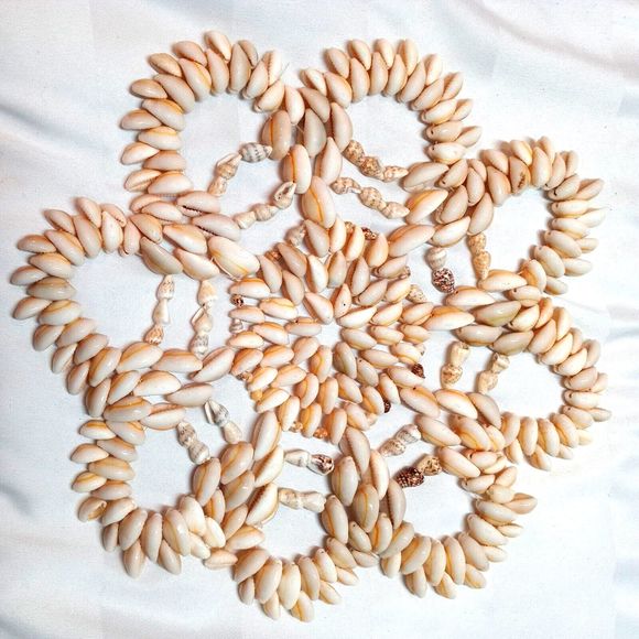 Sea Shell Table Mat Trivet Beach Ocean Coastal Wall Decor Home Decoration 9" - Picture 1 of 4